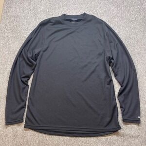 Kombi Mens XX Large Long Sleeve Baselayer Wool Blend Thermal Shirt‎ Black